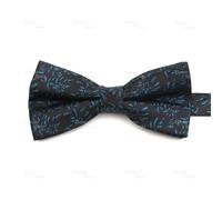 XXHNBF Cravate pour Hommes, Nœuds Papillon for Hommes pré-noués au Design Floral, Lignes ondulées, Mode for, fête, Affaires, Mariage, marié, Vintage, Rouge, Bleu, Costume de Cravate(Color9)