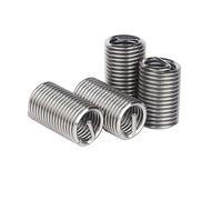 XXHNBF Manchon de palier, Insert de réparation Filetage vis hélicoïdal en Acier Inoxydable M1.6-M24, Douille Manchon 1 à 20 pièces(M12x1.75x1D(8Pcs))