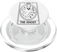 XXI Carte de Tarot d'halloween The Ghost PopSockets PopGrip pour MagSafe