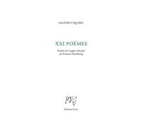 XXI Poèmes - Geoffrey Squires - Unes Eds - broché - Poésie