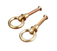 XXIKAXKDO Poignées Vintage Drop, Anneau tire 2 pièces 20-35mm poignée de meuble for boîte à bijoux armoire porte garde-robe(20mm A)