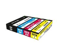 XXINGYULI Cartouche à Jet d'encre Compatible Compatible avec 991X, Compatible avec imprimantes Pro MFP 772dn 779dn 755dn en Europe, Moyen-Orient et Afrique(C 1PCS)