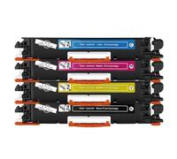 XXINGYULI Cartouche de Toner Compatible Compatible avec imprimante à Encre CE310A CP1025 et M175a M175nw HP126A(CMYK 1 Set)