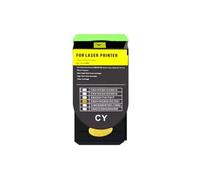 XXINGYULI Cartouche de Toner Compatible NA Version 70C1HK0 70C1HC0 70C1HM0 70C1HY0 Compatible avec Impression Couleur CS310 CS410 CS510 CS310dn CX410de CX510(70C1HY0-Y 3K)