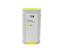 XXINGYULI Cartouche d'encre 728 Compatible avec 728 728XL Compatible avec DesignJet T730 T830, Encre complète F9J68A F9J67A F9J66A(1PC Y)