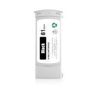 XXINGYULI Cartouche d'encre 81 Compatible Compatible avec imprimante Designjet 5000 5500 5000PC 5500ps, avec Puce Stable, réservoir d'encre pigmentée vive(81-BK)