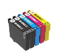 XXINGYULI Cartouche d'encre à Jet d'encre Compatible Compatible avec imprimantes EW-M530F IB10 IB10KA IB10CA IB10MA IB10YA(5PCS-2BK)