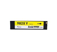 XXINGYULI Cartouche d'encre à Jet d'encre Couleur Compatible Compatible avec 982 982X PageWide Enterprise Color 765dn 780dn MFP 785f 785zs(1PCS Yellow)