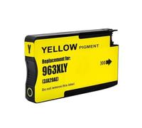 XXINGYULI Cartouche d'encre à Jet d'encre Couleur Compatible Compatible avec Les séries HP963 et HP967 Compatible avec imprimantes OfficeJet Pro 9010 9015(Y Dye 1PCS)