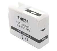 XXINGYULI Cartouche d'encre Compatible Compatible avec imprimante SureColor P700 T46S T46S1 T46S2 T46S3 T46S4 T46S5 T46S8 T46SD(T46S1 PBK)