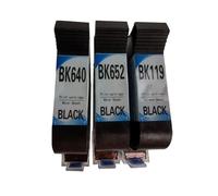 XXINGYULI Cartouche d'encre Compatible Compatible avec imprimantes à Jet d'encre TIJ Domino, BK129, BK150, BK117, BK118, BK119, BK652, BK640, à Base de solvant et d'eau(BK119)