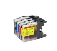 XXINGYULI Cartouche d'encre Compatible Compatible avec LC12 LC17 LC71 LC40 LC73 LC75 LC77 LC79 LC400 LC450 LC1220 LC1240 LC1280 LC430 série(4color 1set)