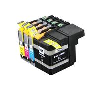 XXINGYULI Cartouche d'encre Compatible Compatible avec MFC-J6520DW J6720DW J6920DW LC129XL LC125XL LC125 LC129, Encre Couleur(1SET (4PCS))