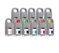 XXINGYULI Cartouche d'encre Compatible PFI2700 Compatible avec ImagePROGRAF GP4000 GP2000 GP4600S GP6600S avec Encre pigmentée 700ML(Grey)