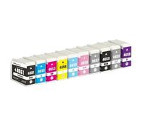 XXINGYULI Cartouche d'encre Couleur Compatible Compatible avec imprimante SCP700, modèles T46S T46S1 T46S2 T46S3 T46S4 T46S5 T46S8 T46SD