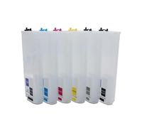 XXINGYULI -Cartouche d'encre de Recharge de qualité 6 Couleurs 280ML Compatible avec la série Designjet T610 T620 T770 T790 T1100 T1120 T1200 T1300 T2300 avec Puce Arc HP72(Type B)