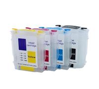 XXINGYULI Cartouche d'encre de Recharge HP88, Ensemble de 4 pièces, Compatible avec Les imprimantes Officejet Pro K550 K5400 K8600 K8600dn K5300 K5400dn K5400dtn