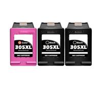 XXINGYULI Cartouche d'encre de Remplacement 305XL, Compatible avec Les imprimantes Pro Series 1210 2300 2720 2755 4100 6010 6420 et 305 HP350 XL(3 PCS)