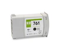 XXINGYULI Cartouche d'encre de Remplacement Compatible Compatible avec Encre pigmentée HP761, Compatible avec imprimante DesignJet T7100 T7200, 6 Couleurs(Dark Gray-400ML)