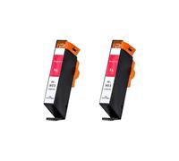 XXINGYULI Cartouche d'encre HP903XL 907XL, Compatible avec Officejet Pro série 6960 6961 6963 6964 6965 6966 6968 6970 6971 6974 6975 6976 6978 6979, rendement(2 pcs Magenta)