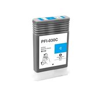 XXINGYULI Cartouche d'encre PFI-030 d'une capacité de 55ML, Compatible avec l'encre pigmentée ImagePROGRAF TA-20 TA-30 Compatible avec l'impression Professionnelle(C 1PC)