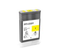 XXINGYULI Cartouche d'encre PFI-030 d'une capacité de 55ML, Compatible avec l'encre pigmentée ImagePROGRAF TA-20 TA-30 Compatible avec l'impression Professionnelle(Y 1PC)