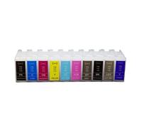XXINGYULI Cartouche d'encre Rechargeable Compatible T46S T47A, sans Puce, Compatible avec imprimantes SureColor série SC-P700 SC-P900