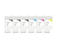 XXINGYULI Cartouche Rechargeable PFI107, Compatible avec IPF670 IPF680 IPF685 IPF770 IPF780 IPF785, Puce Longue durée(6Color)