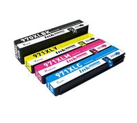 XXINGYULI Cartouches d'encre compatibles Compatible avec HP970 et HP970XL Compatible avec imprimante Officejet Pro X451dn X451dw(A Set 4 Pieces)