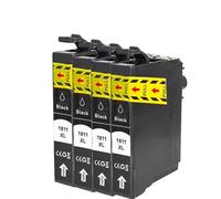 XXINGYULI Cartouches d'encre compatibles Compatible avec imprimantes 18XL T1811 T1812 T1813 T1814 Compatible avec XP-102 XP-202 XP-205 XP-212 XP-215 XP-302 XP-305 XP-312 XP-405 XP-412 XP-415(4BK)