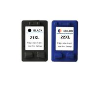 XXINGYULI Cartouches d'encre compatibles Compatible avec imprimantes Deskjet 21 22 XL F2180 F2280 F4180 F2200 F380 380(1pcs Black)