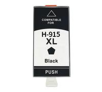 XXINGYULI Cartouches d'encre compatibles Compatible avec imprimantes OfficeJet Pro 915, 915XL, 919XL, 4 Paquets, 8015, 8025, 8020, 8010, 8022, 8028(BK)