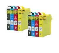 XXINGYULI Cartouches d'encre compatibles T0441 T0442 T0443 T0444, adaptées au Stylet C64 C66 C68 C84 C84N C84WN C86 CX3600 CX3650 CX4600 CX6400(2 Sets)