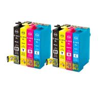 XXINGYULI Cartouches d'encre compatibles T1811 T1812 T1813 T1814, Compatible avec XP205 XP305 XP322 XP315 XP212 XP402 XP30 XP 225 XP 325 XP 422, Alimentation complète en Encre(2SET)