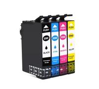 XXINGYULI Cartouches d'encre compatibles T502XL E502 502XL, Compatible avec imprimantes Workforce WF-2860 2865 XP-5105(1set)