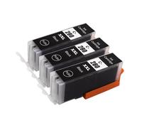 XXINGYULI Cartouches d'encre de qualité PGI280 CLI281, compatibles avec Les imprimantes TS702 TR7520 TR8520 TS6120 TS6220 TS6320 TS8120 TS8220 TS8320 TS9120(PGI-280 BK X 3 PCS)