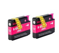 XXINGYULI Cartouches d'encre de Remplacement 932XL 933XL Compatible avec imprimantes OfficeJet 6100 6600 6700 7110 7510 7600, qualité Compatible(2 PCS Magenta)