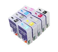 XXINGYULI Cartouches d'encre vides Rechargeables, capacité de 80 ML, T8501, T8502, T8503, T8504, T8505, T8506, T8507, T8508, T8509, compatibles avec l'imprimante SureColor P800 SC-P800(T8507)