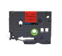 XXINGYULI Cassette de Ruban Compatible 12MM TZ231 TZ241 TZ251 TZe231 TZe241 Compatible avec Ruban d'étiquettes laminé PT-P710BT(5PCS-Black on Red)