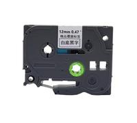 XXINGYULI Cassette de Ruban Compatible 12MM TZ231 TZ241 TZ251 TZe231 TZe241 Compatible avec Ruban d'étiquettes laminé PT-P710BT(5PCS-Black on White)