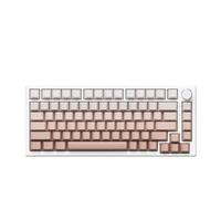 XXINGYULI Clavier de Jeu Filaire A75 à 75 pour Cent, avec interrupteurs magnétiques, Macro personnalisée pour Ordinateur de Bureau, Cadeau(Rose-Red Gradient)