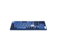 XXINGYULI Clavier mécanique Ocean avec Capuchons de Touches PBT gravés sur Le côté USB, 108 compatibles avec la Saisie de Jeux, Accessoires d'ordinateur à Touches complètes(108 Blue Pink Axis)