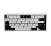 XXINGYULI Clavier mécanique sans Fil en Aluminium, connectivité rvb Personnalisable à 3 Modes et Longue durée de Vie Compatible avec Les Joueurs(Spray White)