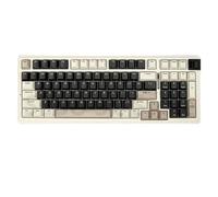 XXINGYULI Clavier mécanique sans Fil K98, 3 Modes, 2.4 ghz, Bluetooth, Son Mahjong, Joint d'échange à Chaud, Compatible avec Ordinateur Portable, Bureau, Gamer, PC de Jeu(Starry Rock Ash)