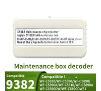 XXINGYULI Décodeur de Puce de boîte de Maintenance Compatible Compatible avec Les imprimantes de la série WF-C5310 WF-C5390DW WF-C5890DWF1(1 Pcs C9382)