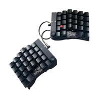 XXINGYULI DO52 Pro Clavier mécanique divisé Bricolage Clavier à Points Rouges Compact Conception à 40 Compatible avec Cent compatibilité améliorée(DO52PRO)