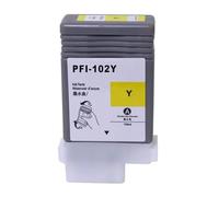 XXINGYULI Ensemble de Cartouches d'encre PFI-120 compatibles, 5 encres pigmentées, 130ML, Compatible avec Certains modèles d'imprimantes TM-200 TM-205 TM-300 TM-305(Y 1PC)