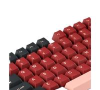 XXINGYULI GMK67 GMK87 Compatible PBT Double Injection Jeu de Capuchons de Touches 125 Trou Standard Compatible avec Les Accessoires de Clavier sans Fil USB de Jeu mécanique(HEITAO)