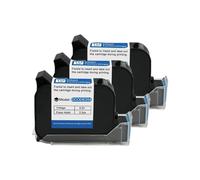 XXINGYULI Imprimante à Jet d'encre Thermique portative, Cartouche d'encre à séchage Rapide de 25.4mm Compatible avec encres à solvant compatibles, imprimante à Encre Noire Non chiffrée(3PCS)
