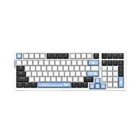 XXINGYULI Joint de Clavier mécanique de Jeu V98pro V2, Trois Modes filaires, Bluetooth, sans Fil, Personnalisable, échange à Chaud, Compatible avec Les Joueurs(Polar Fox Axis)